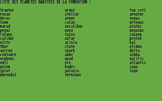 Galactica atari screenshot